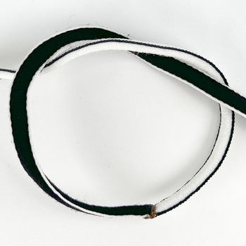 OH knot with end tucked through.