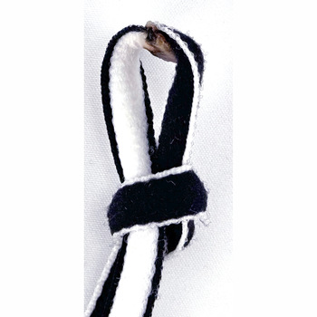 reverse side of tightened overhand slip knot