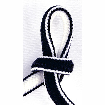 tightened overhand slip knot tied with an unspliced cord.