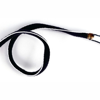 An underhand loop to the left of the midpoint.